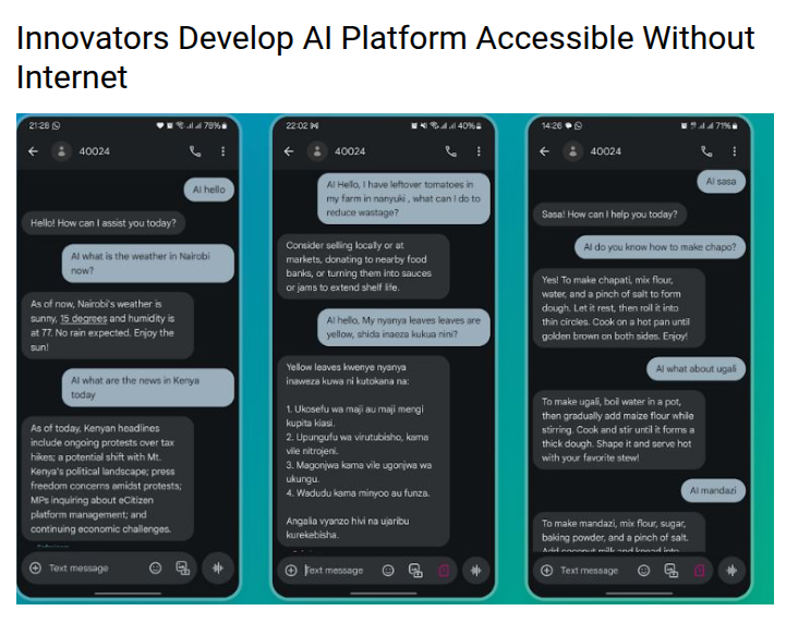 Kenya News Agency article